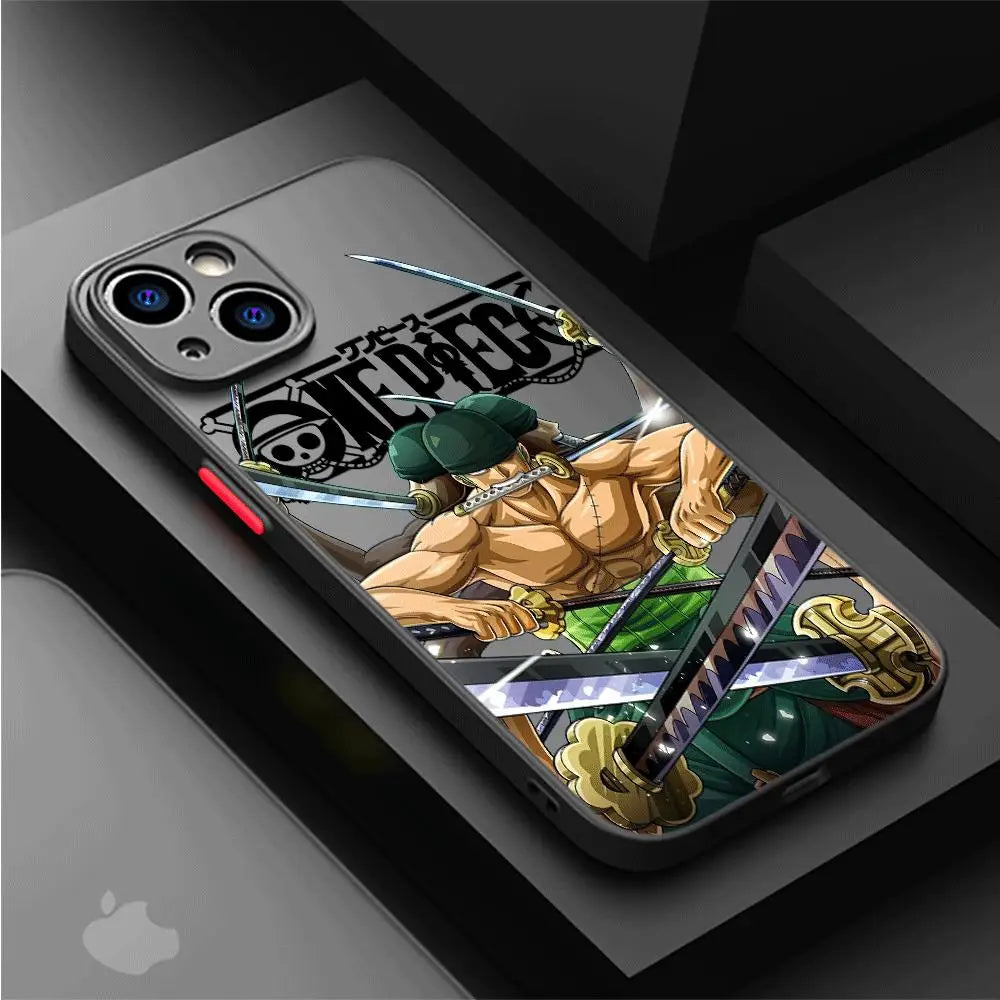 Apple iPhone Case - One Piece Anime Phone Case