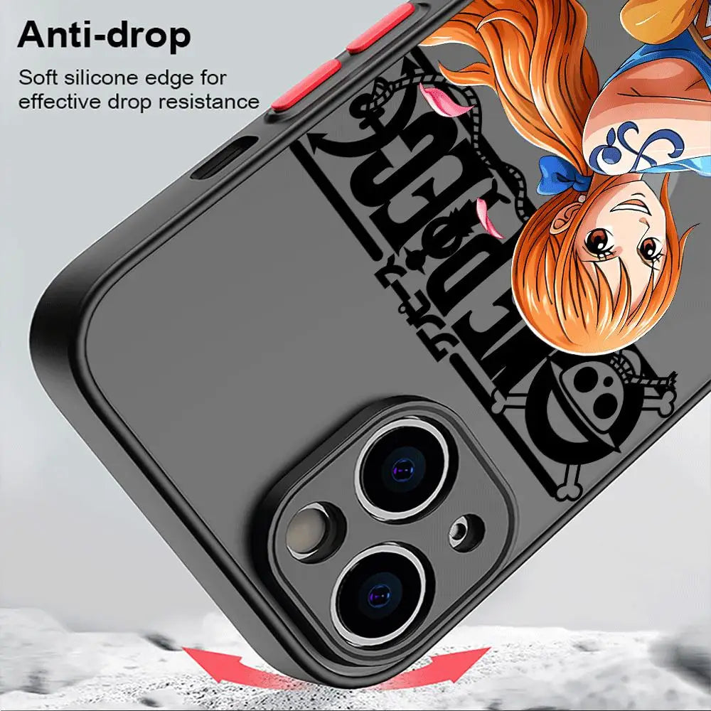 Apple iPhone Case - One Piece Anime Phone Case